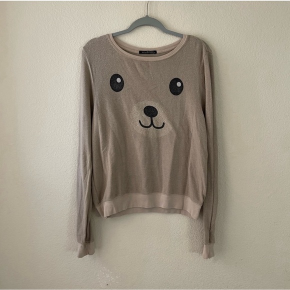 WILDFOX Teddy Bear Sweatshirt - Picture 3 of 5